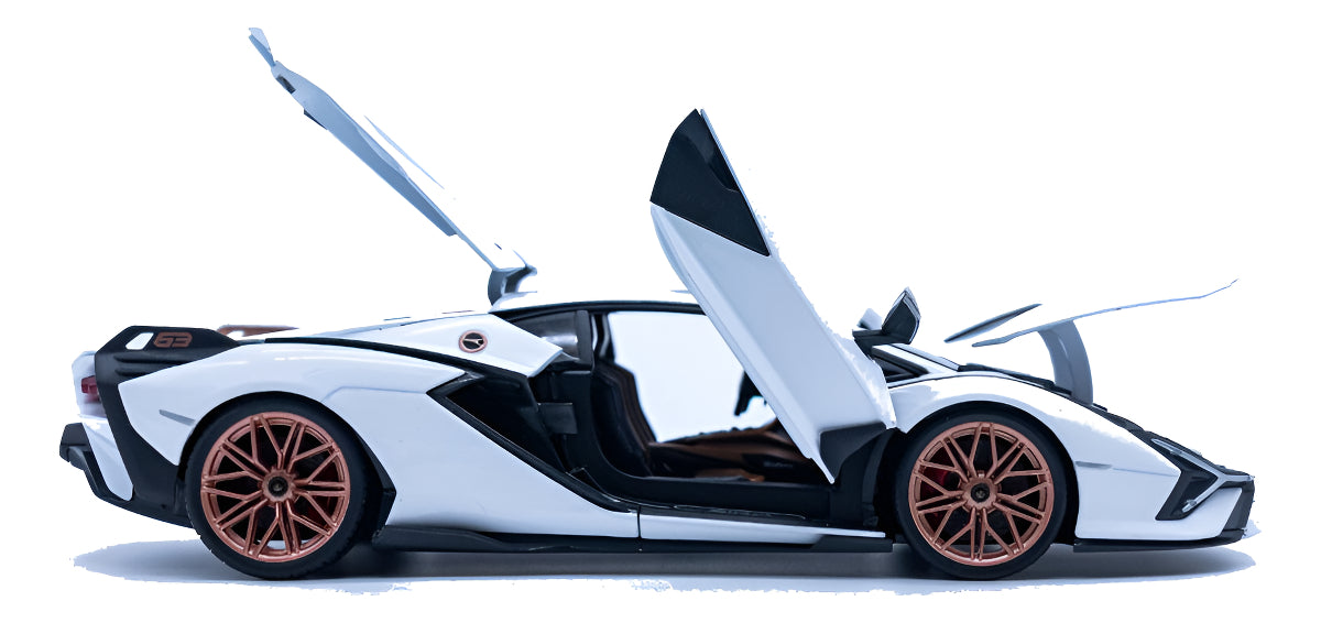 Auto Colección Lamborghini Sian Fkp 37 1:18 Blanco Maisto