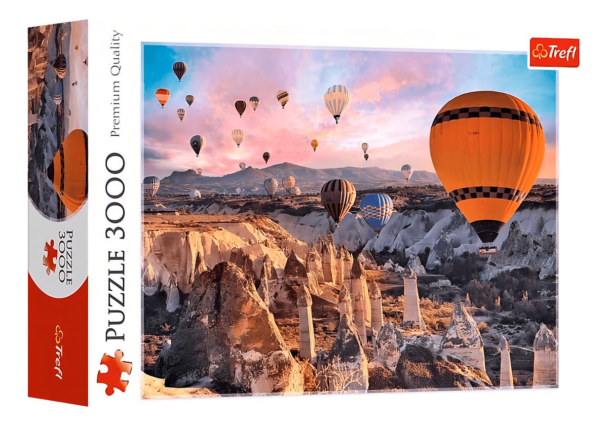 Rompecabezas Trefl Balloons Over Cappadocia 33059 De 3000 Piezas