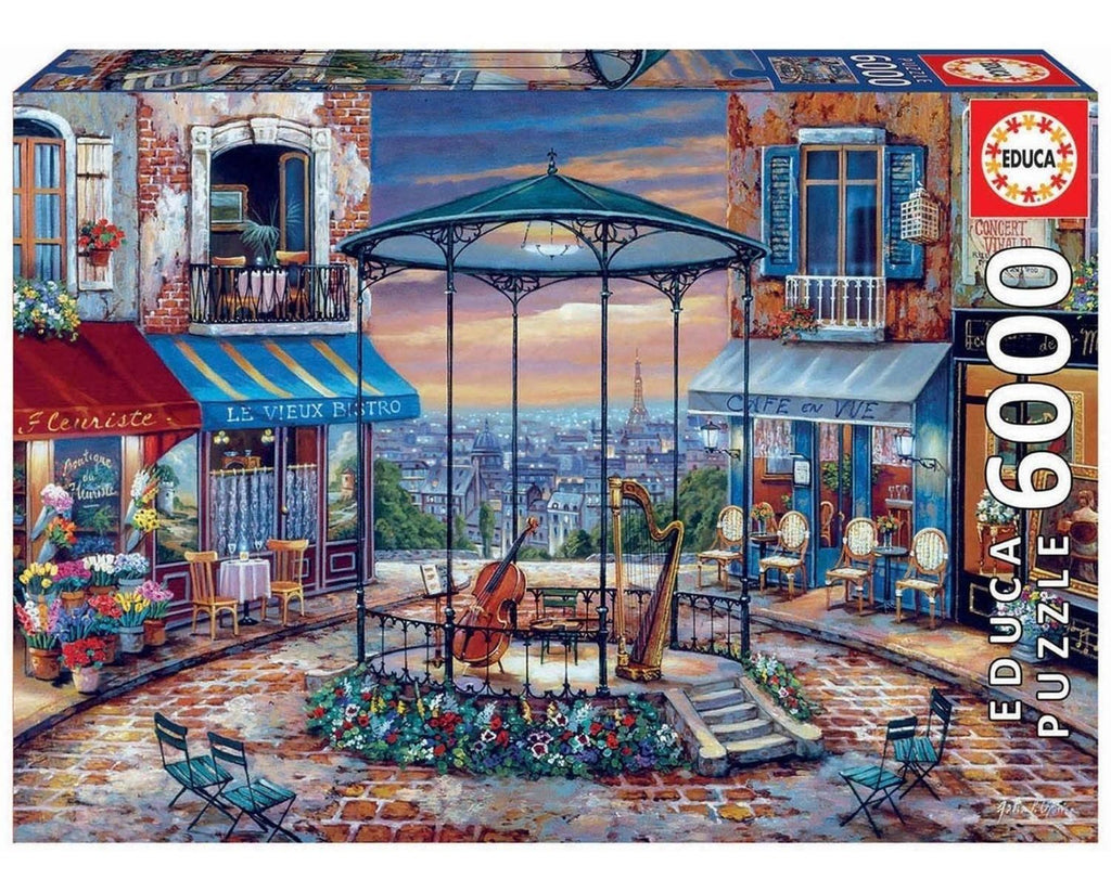 Rompecabezas, Puzzle, Arte, Preludio Nocturno, 6000 Pz Educa
