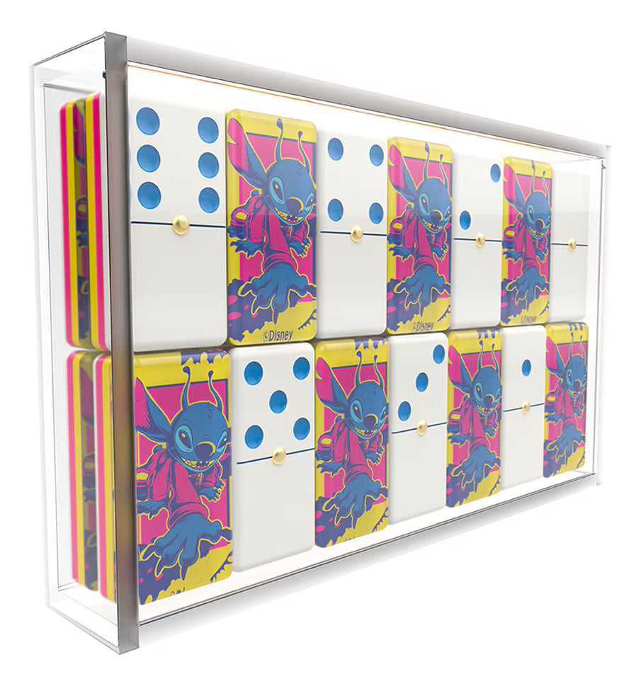 Domino Ingles Acrílico Animation Cafe Stich Novelty