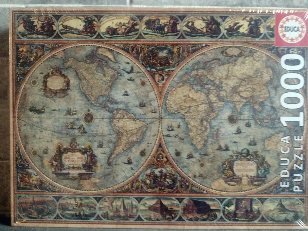 Rompecabezas 1000 Piezas Orbis Terrarum Educa