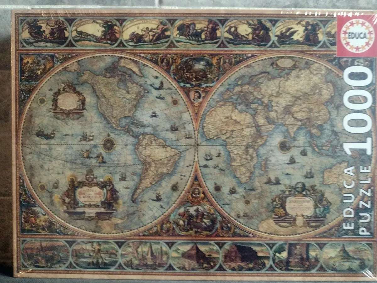 Rompecabezas 1000 Piezas Orbis Terrarum Educa