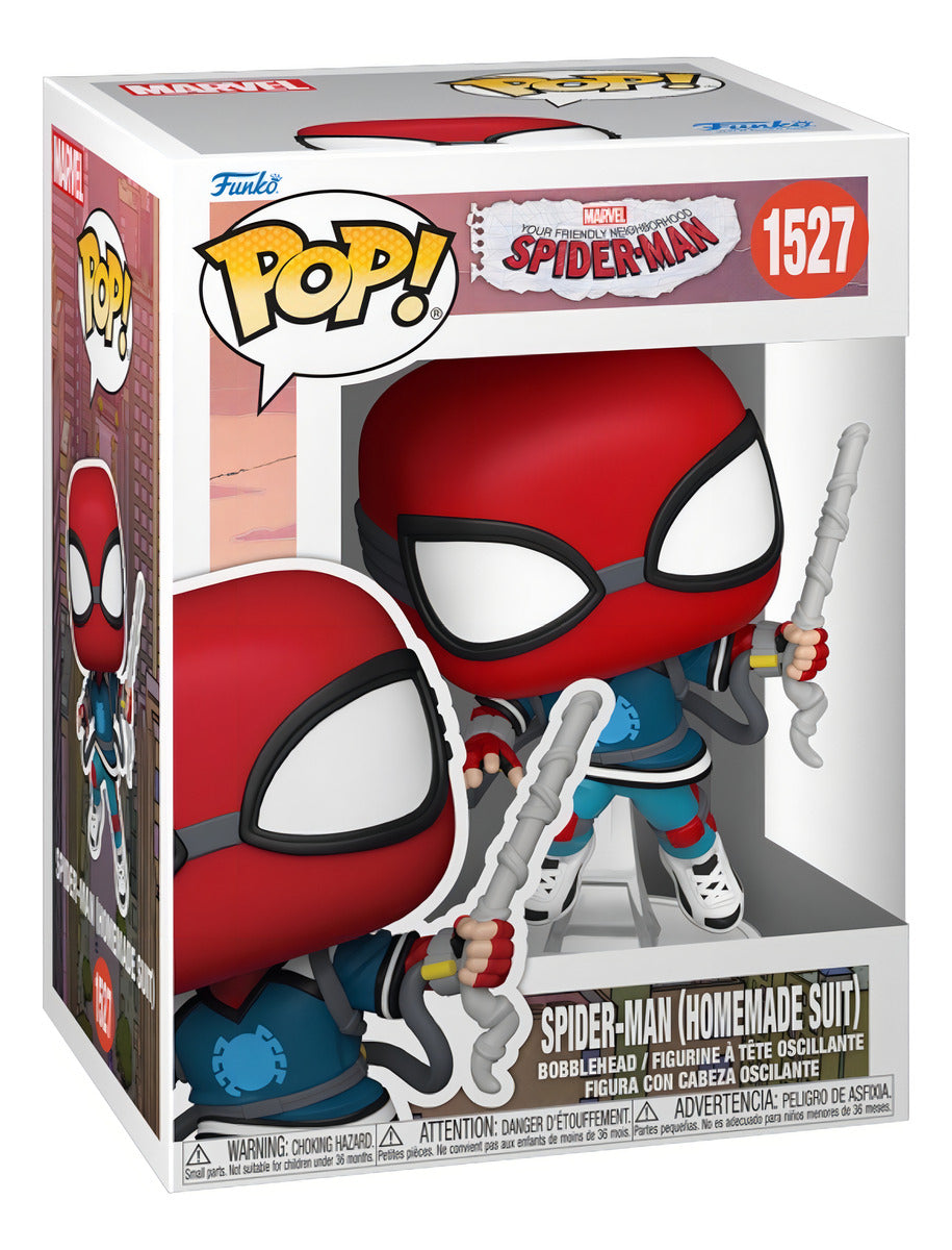 Figura De Acción Spider-man (homemade Suit) #1527 Pop Funko