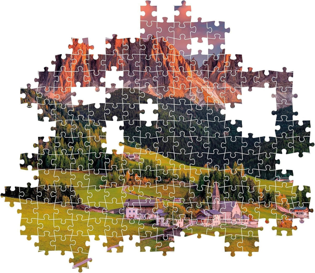 Rompecabezas Esplendor De Los Alpes 1000pz Clementoni Italia