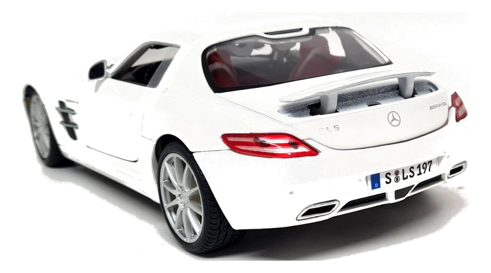 Auto De Colección Mercedes-benz Sls - Amg Blanco Maisto 1:18