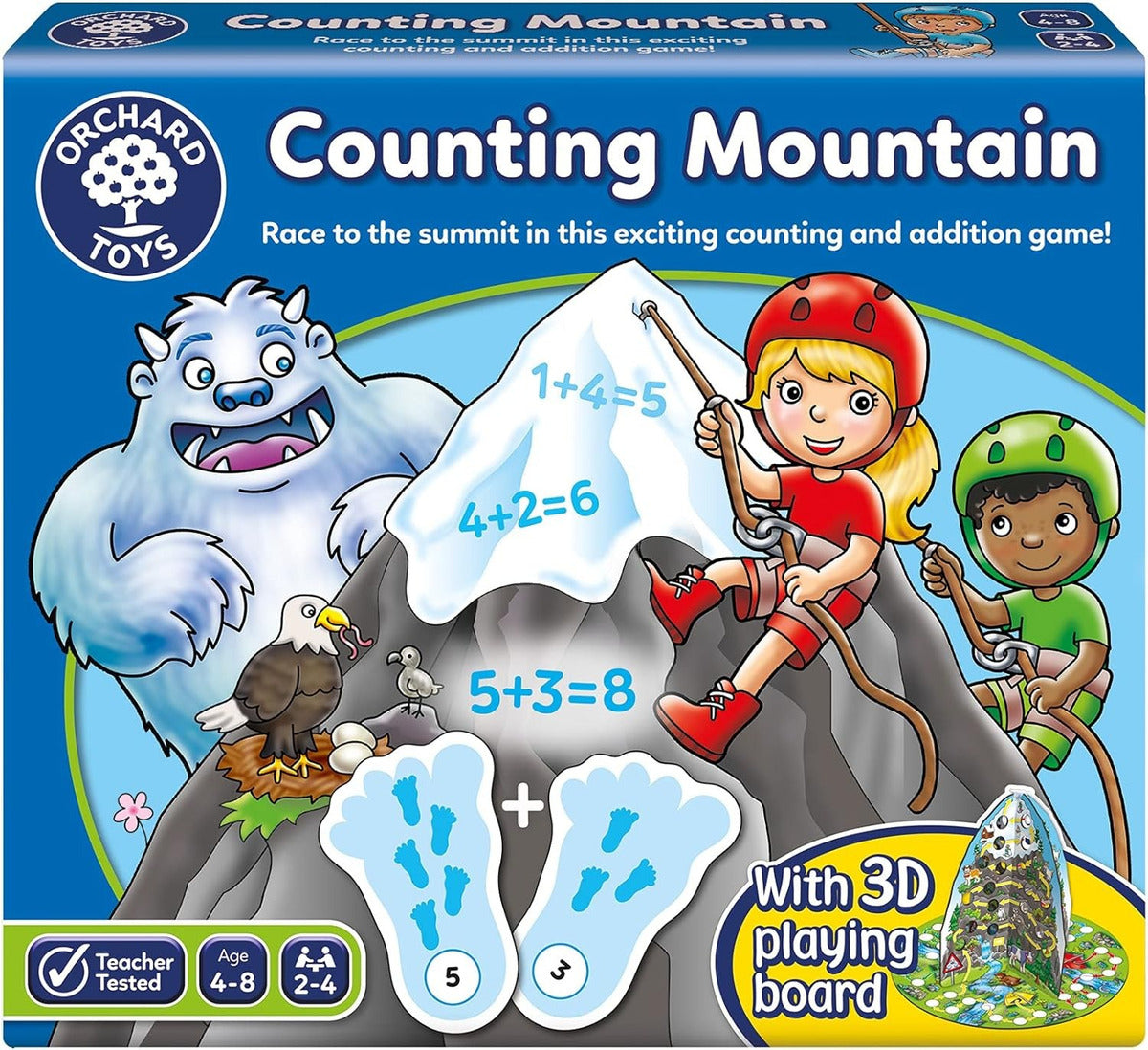 Juego De Mesa Sumas Counting Mountain Orchard Toys