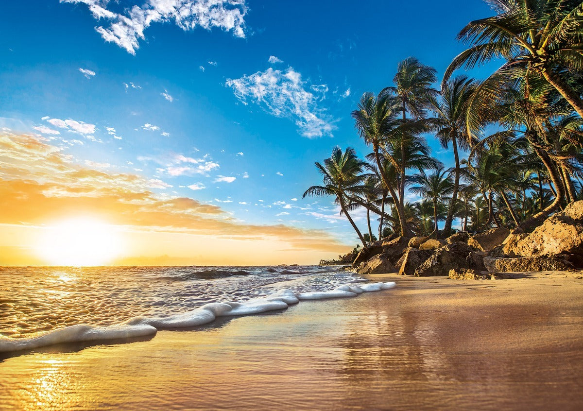 Amanecer Tropical Playa Rompecabezas 1500 Pz Clementoni