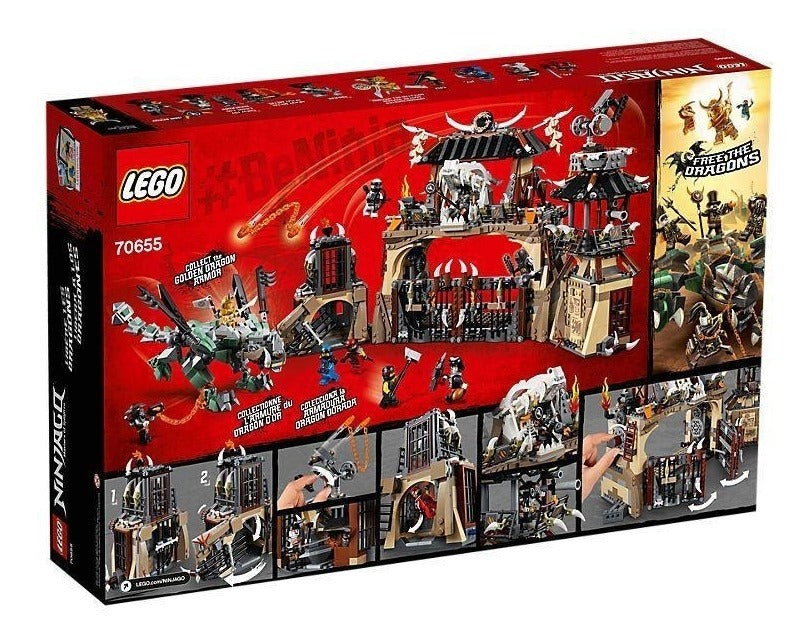 Lego Ninjago 70655 Pozo Del Dragon Masters Of Spinjitzu