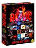 Rompecabezas 1000 Piezas Ac/dc Power Up Road Crates Cartón Fanático Rock