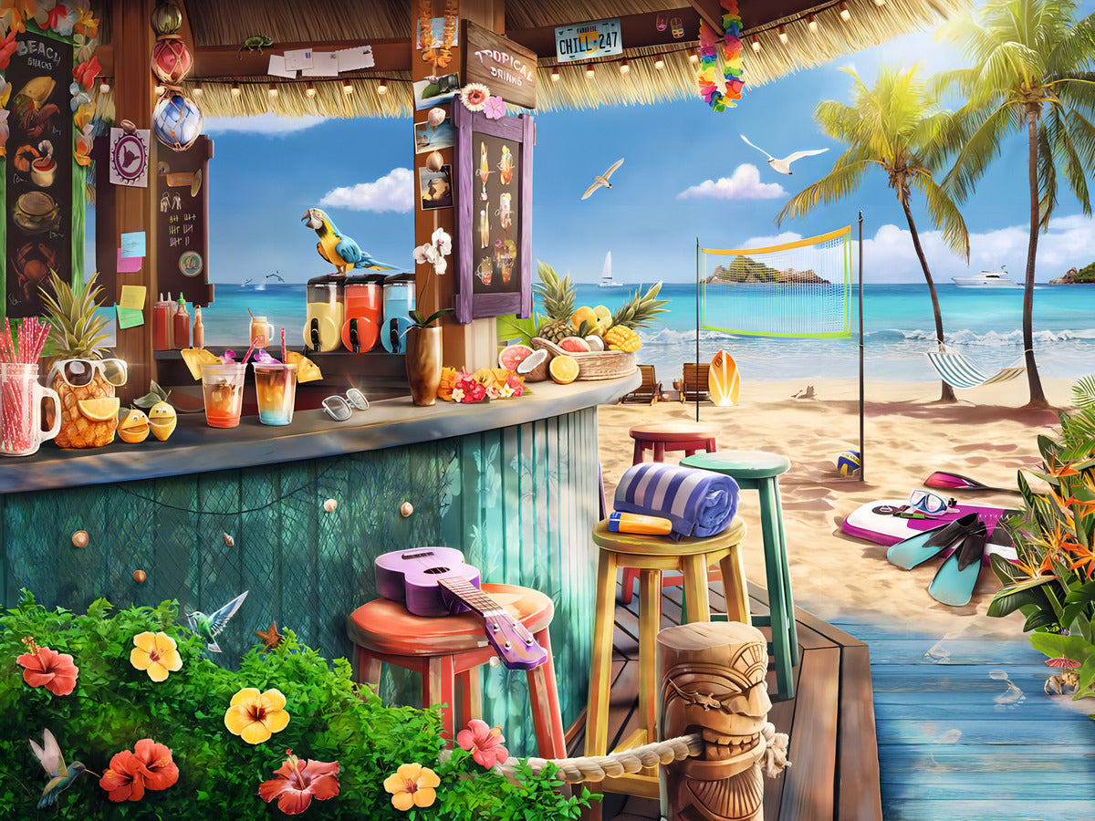 Rompecabezas Brisas Del Chiringuito 1500pz Ravensburger