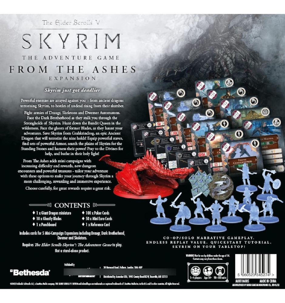 The Elder Scrolls V: Skyrim Juego De Mesa Asmodee