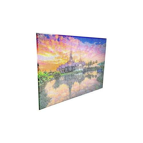Kit Pintura Arte Diamantes Tailandia Dm-44 Educar