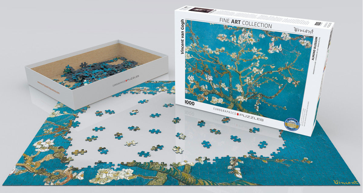 Almendro En Flor Van Gogh Rompecabezas 1000 Pz Eurographics