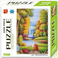 Rompecabezas 1000 Piezas Paisaje Bosque Hao Xiang 70x50cm Cartón
