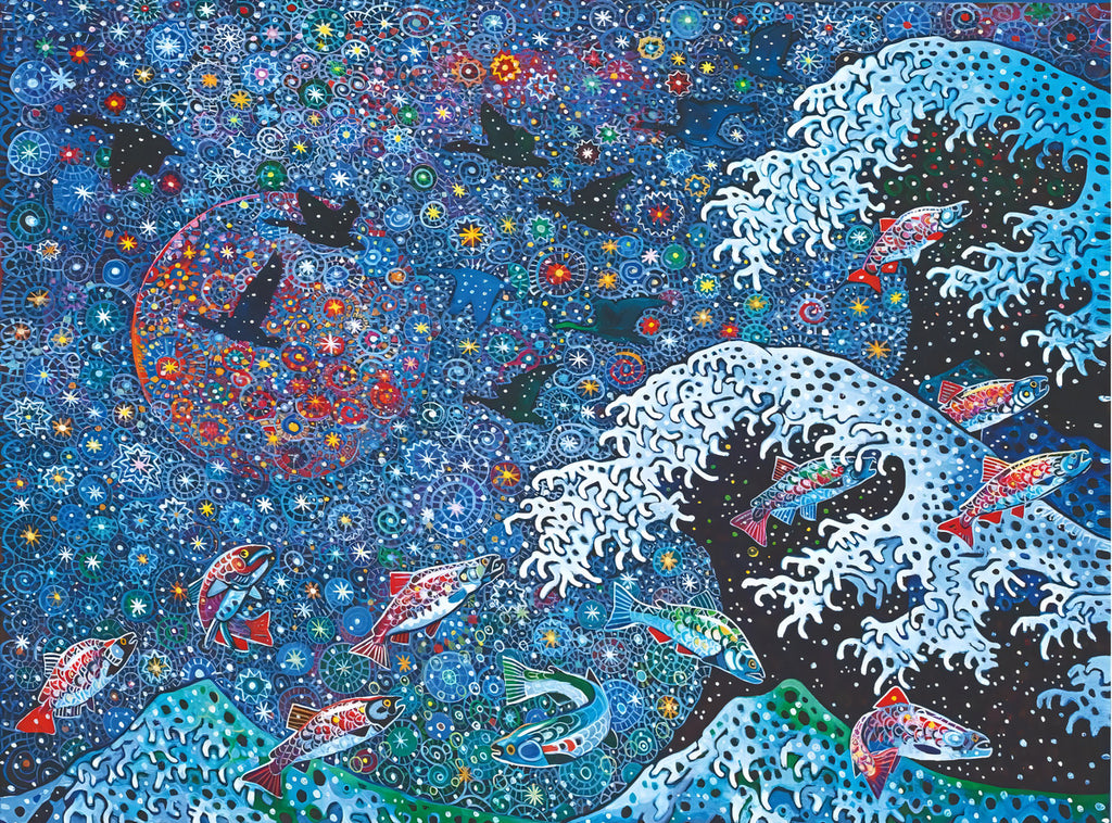 Ola De Kanagawa Pop Arte Rompecabezas 500 Pz Clementoni