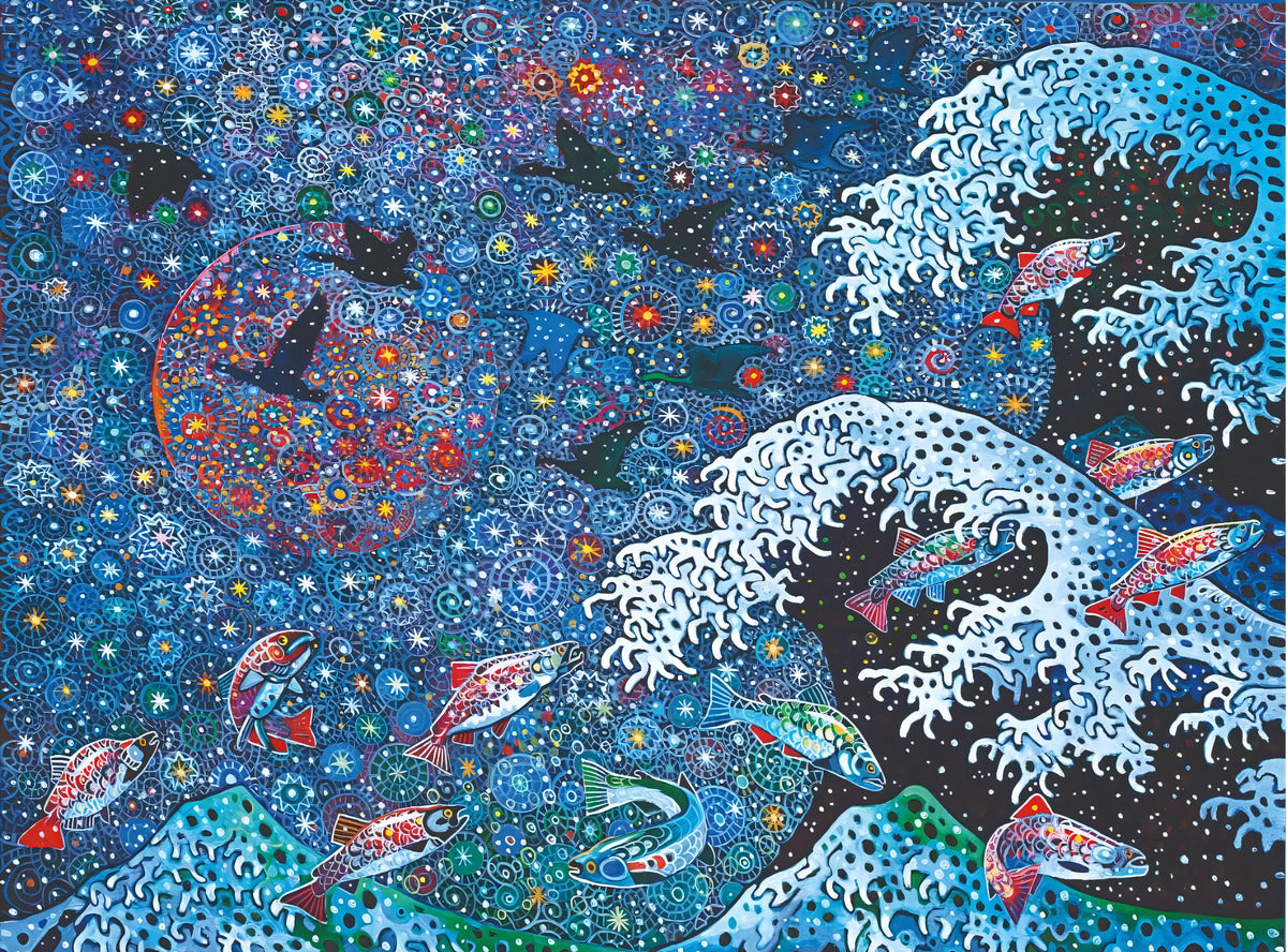Ola De Kanagawa Pop Arte Rompecabezas 500 Pz Clementoni
