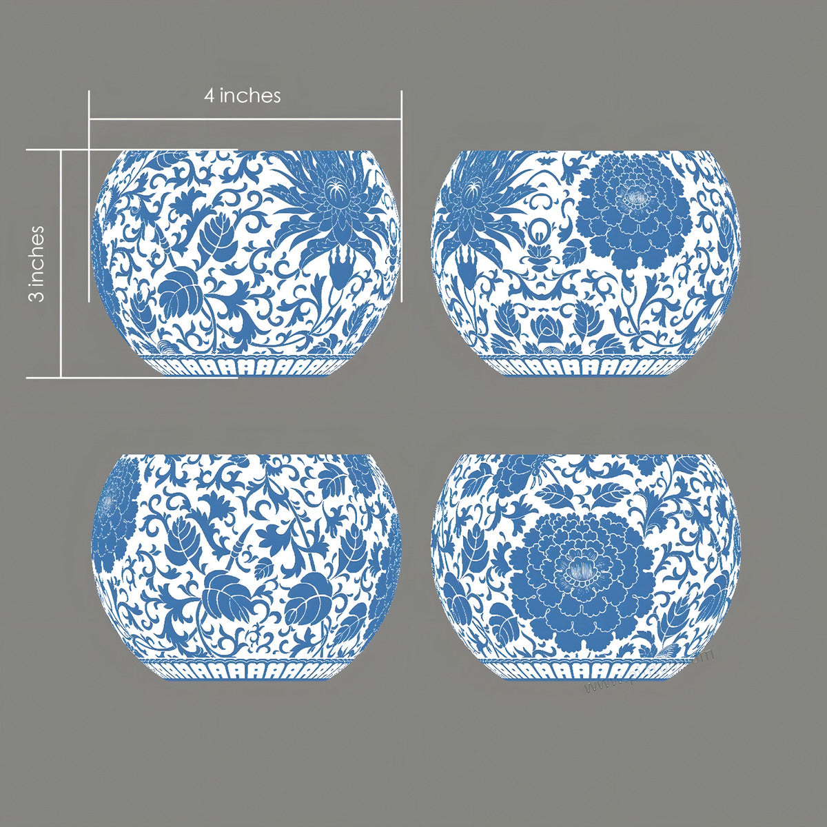 Rompecabezas 3d Pintoo Maceta Estilo Flores Oriental 80 Pzas