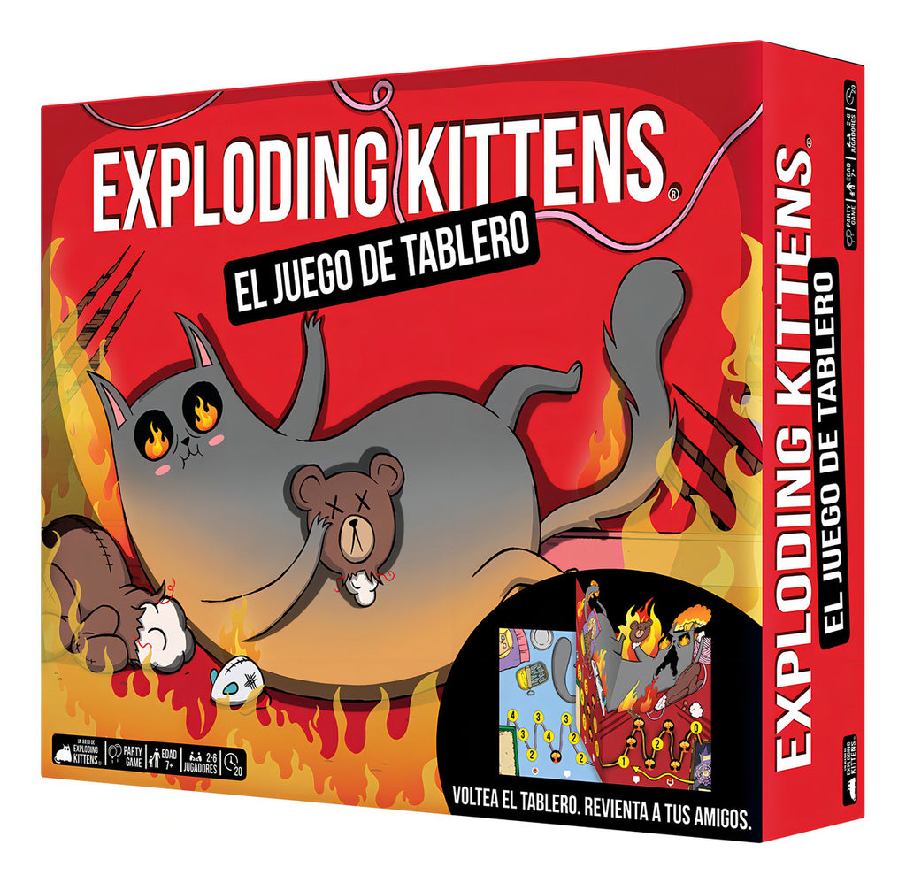 Exploding Kittens - El Juego De Tablero - Español / Diverti