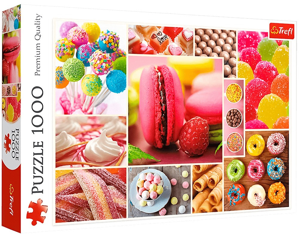 Rompecabezas Trefl Collage De Postres 1000 Piezas 14+