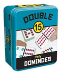Domino Cubano Doble 15 Caja Metálica University Games