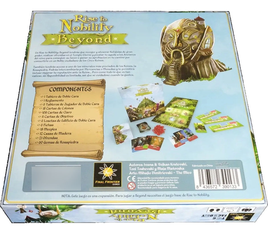 Rise To Nobility Beyond Expansión Juego De Mesa Tcg Factory