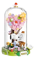 Juego De Construcción Snoopy Fantasia Series Pintor 269 Pintor