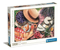 Rompecabezas Picnic Pan Y Queso 1000 Pz Clementoni Italia