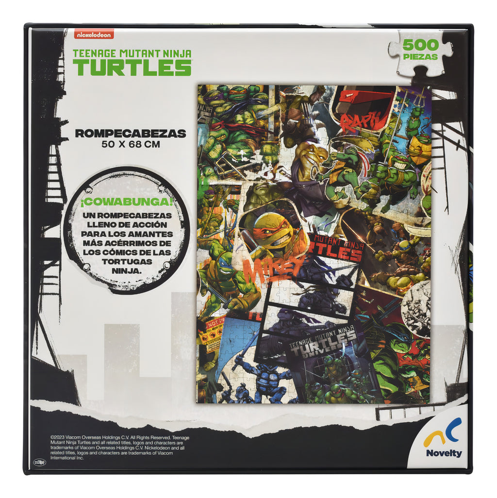 Tortugas Ninja Rompecabezas Coleccionable 500pz Novelty