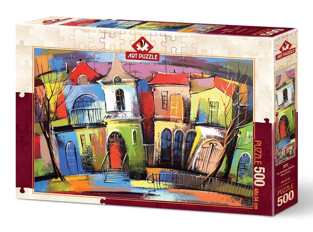 Art Puzzle 5093 Rompecabezas las casas de cuento de hadas 500 piezas