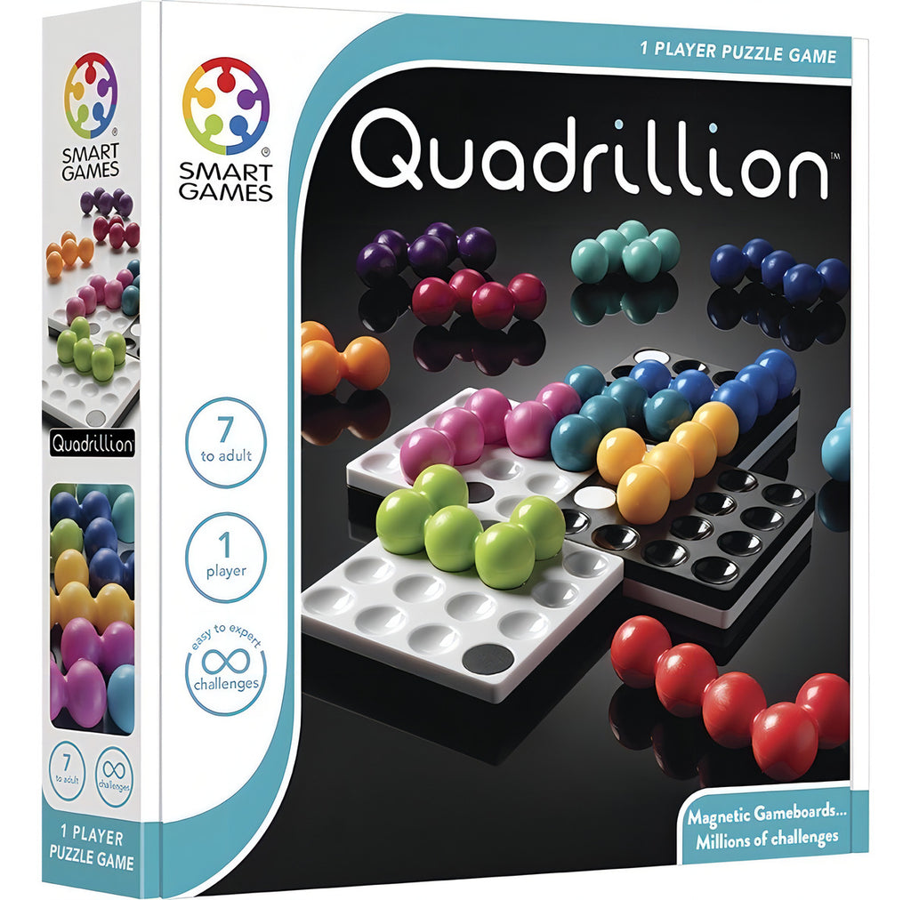 Juego De Mesa Smart Games Quadrillion Para 1 Jugador 7+