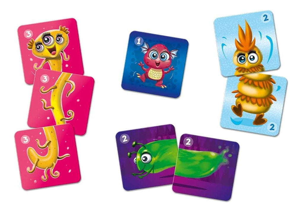 Memos Classic&plus Pequeños Monstruos Trefl Juego De Memoria