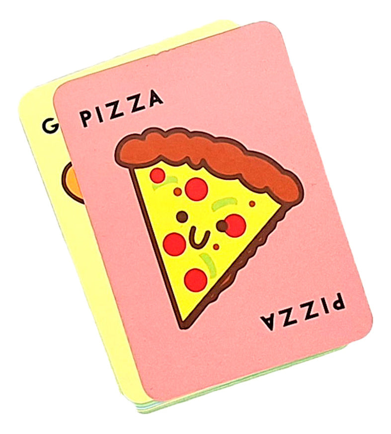 Taco, Gato, Cabra, Queso, Pizza En Español, Blue Orange