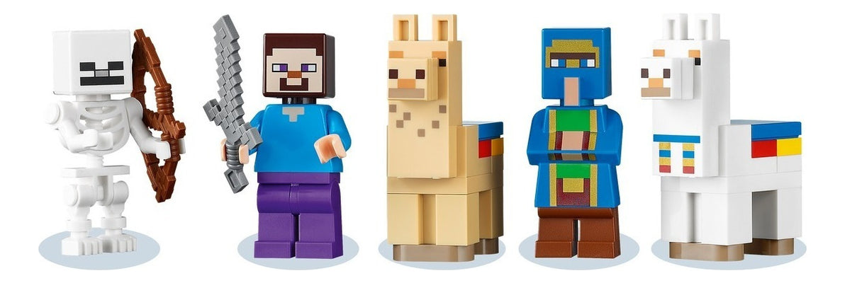 Kit De Construcción Lego Minecraft El Puesto Comercial 21167 201