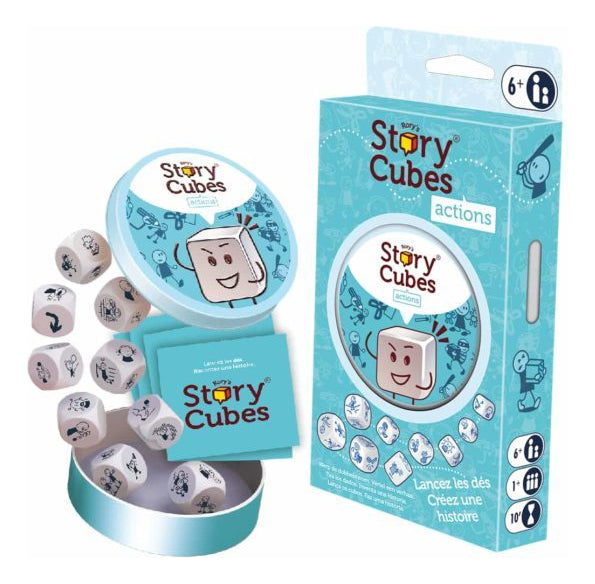 Juego De Mesa Story Cubes Actions Asmodee