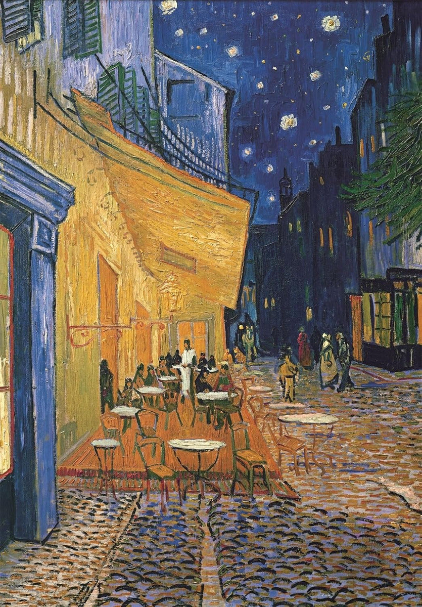 Rompecabezas 1000 Piezas Arte Terraza Café Van Gogh Clemento