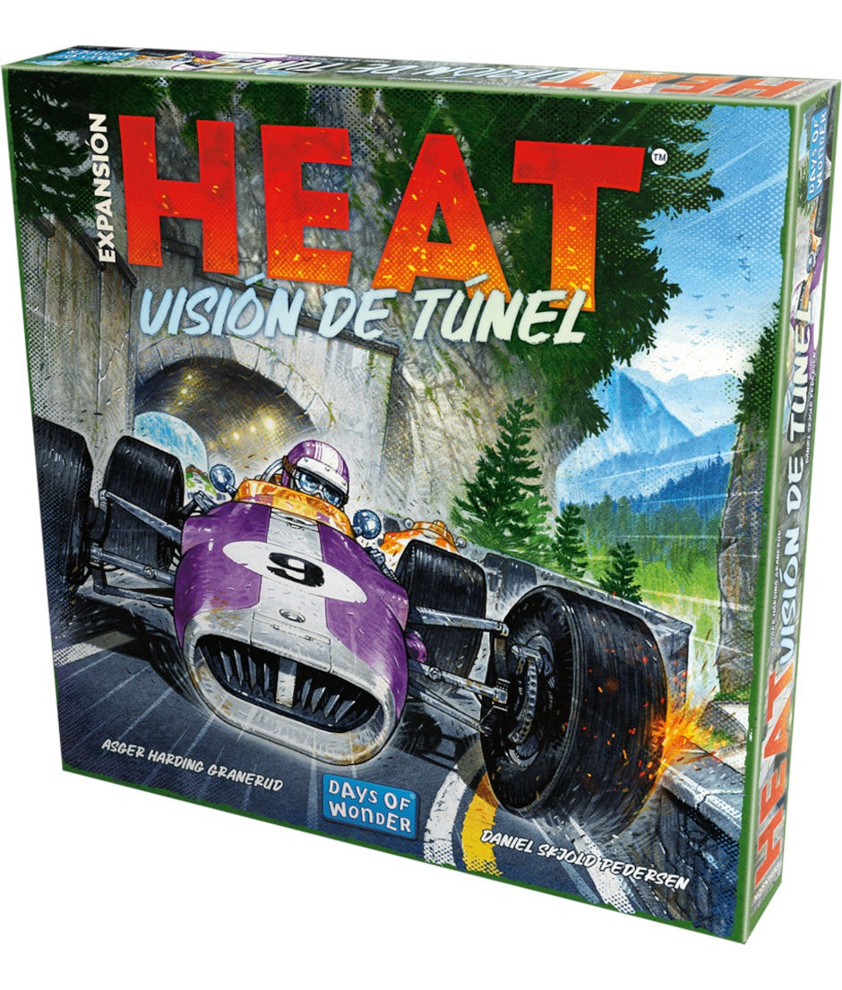 Juego De Mesa Heat Visión De Túnel Expansión Carreras Asmode