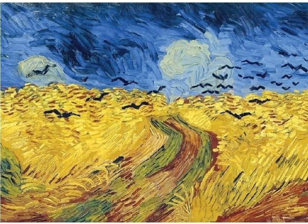 Campo Con Cuervos Van Gogh Mini Rompecabezas 1000 Pza Tomax