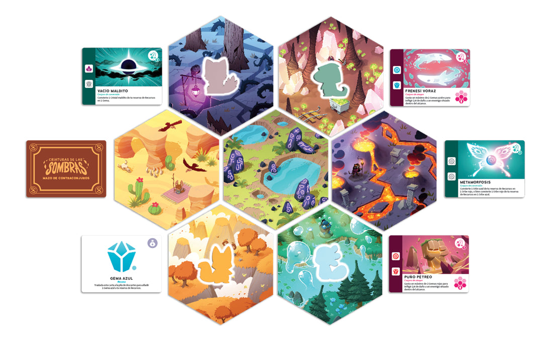 Criaturas De Las Sombras - Juego De Mesa