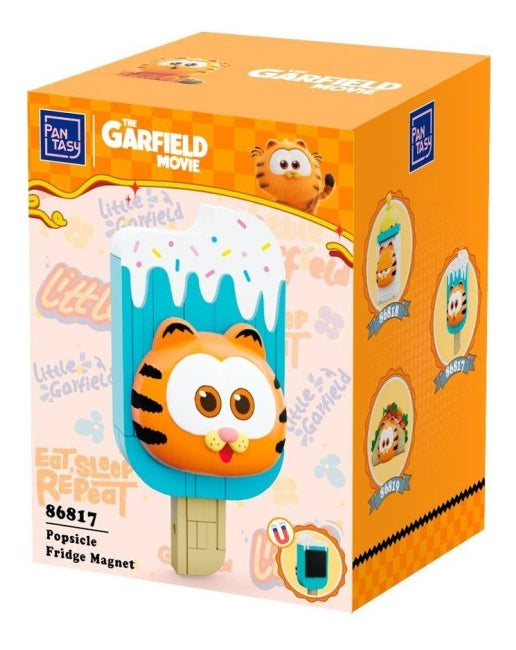 Set De Construcción Garfield Paleta Imán Para Refri Pantasy