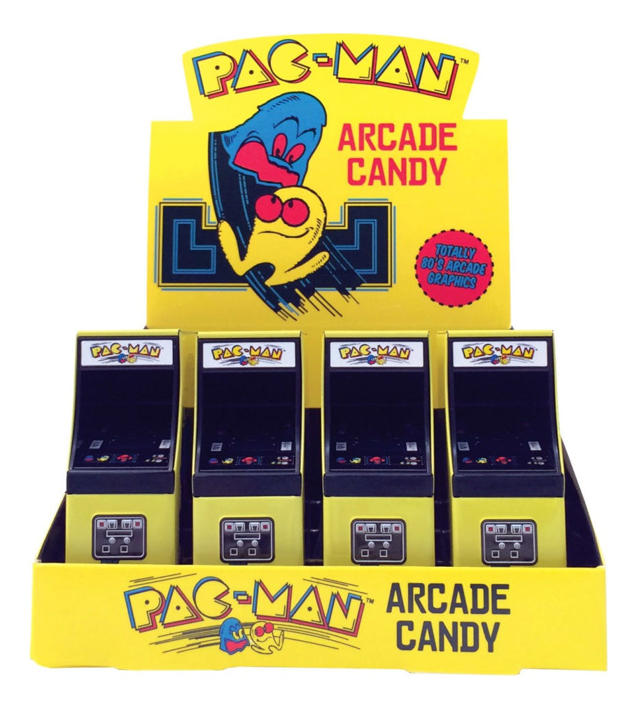 Display Lata De Dulces Pac-man Arcade 12 Piezas