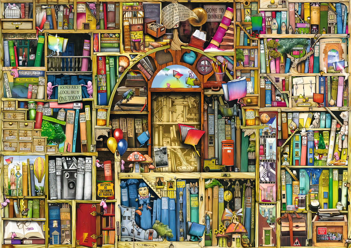 Rompecabezas Biblioteca Mágica 2 1000 Thompson Ravensburger