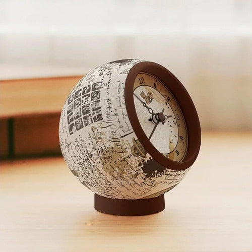 Reloj Manuscrito Del Café: Rompecabezas 3d 145 Piezas Pintoo