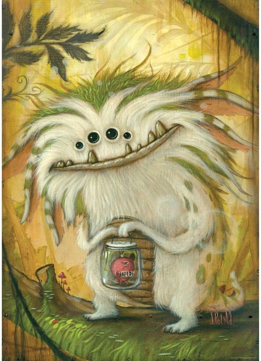 Rompecabezas Heye Monstruos Zozoville Veggie 1000 Piezas