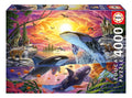 Rompecabezas 4000 Piezas Orcas Y Lobos Educa Puzzle