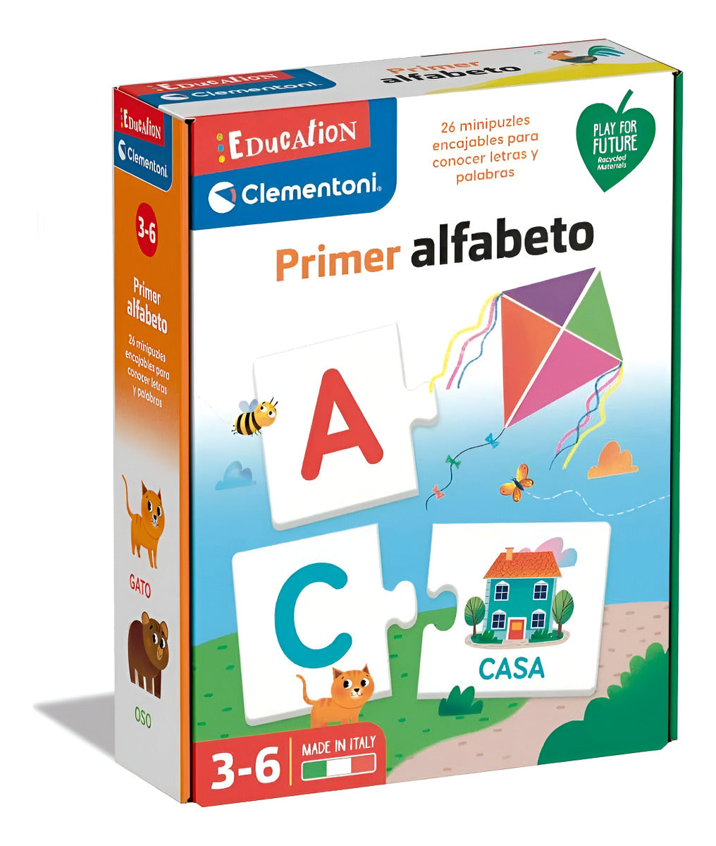 Primer Alfabeto Juego Educativo Abecedario Clementoni 55315