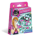 Set Para Hacer Pulseras Glamurosas Perlas Brillantes Niñas