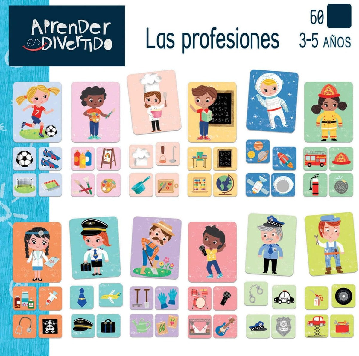 Juego Aprender Es Divertido Las Profesiones Educa 19096