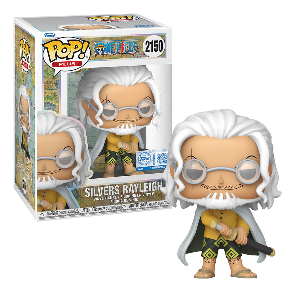 Funko Pop Plus: One Piece - Silvers Rayliegh Exclusivo