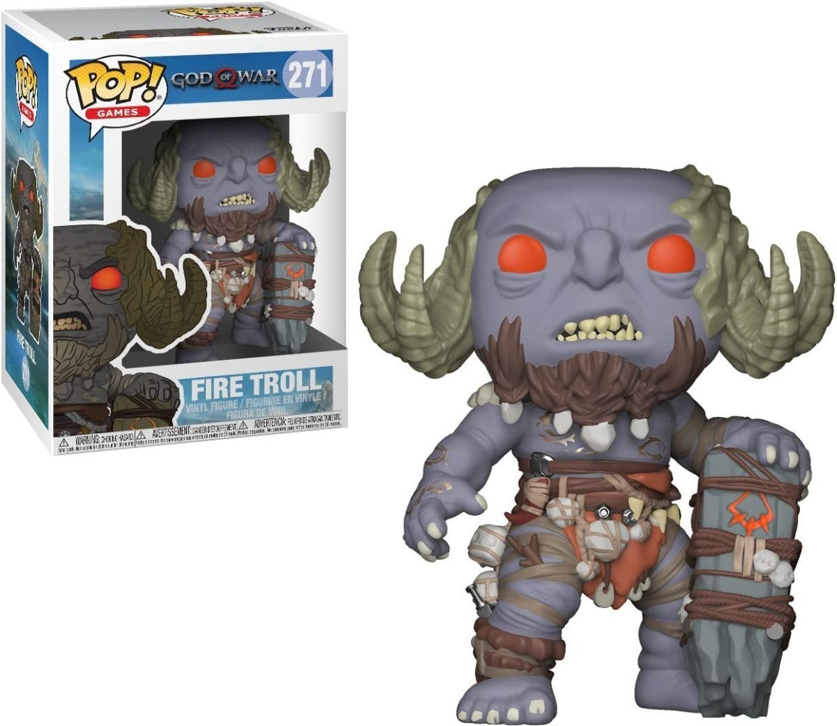 Fire Troll God Of War Funko Pop Videojuego Play Station