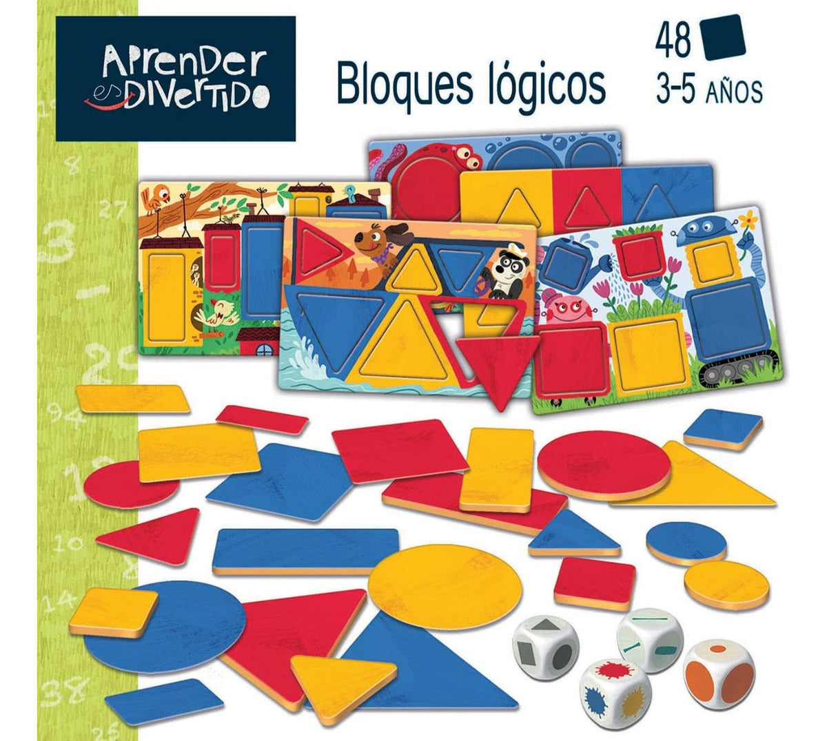Juego Aprender Es Divertido Bloques Lógicos Educa 19325